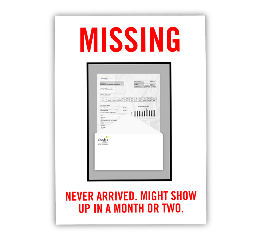 Ebilling Missing Poster
