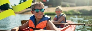 Children kayaking - Alectra Utilities Mobile Banner