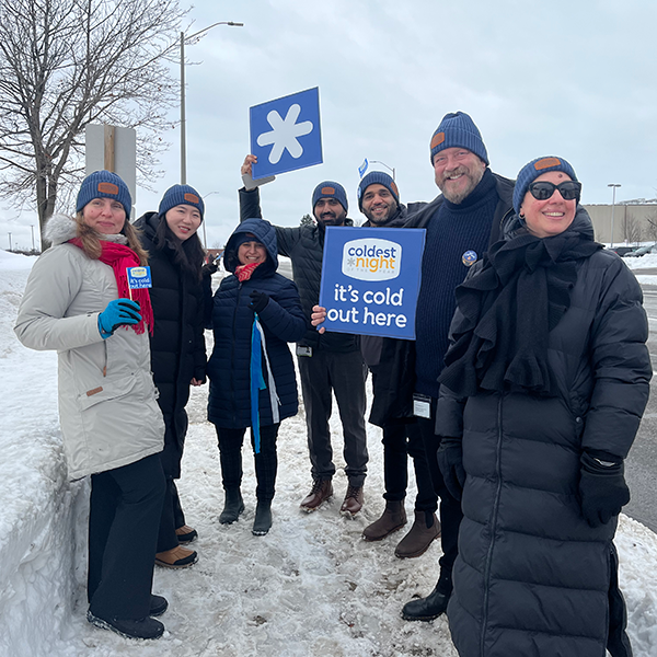 group photo from Coldest Night of the Year