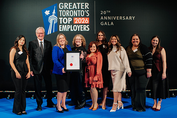 Greater Toronto Area’s Top Employers for 2026 